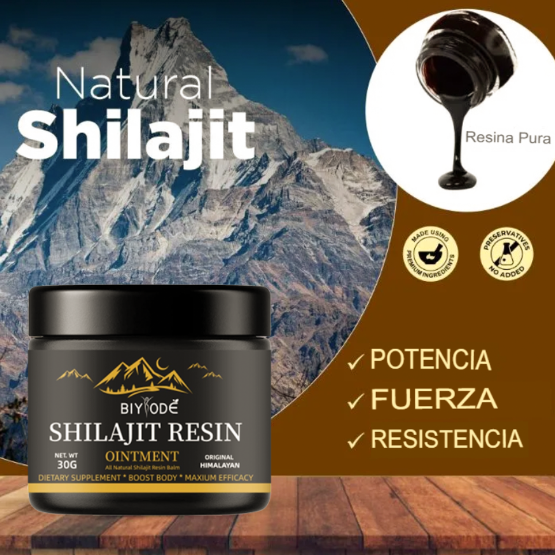 Shilajit 100% Puro Energía Vital del Himalaya - Orbia