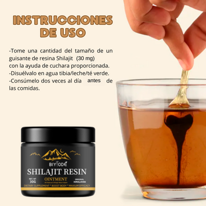 Shilajit 100% Puro Energía Vital del Himalaya - Orbia